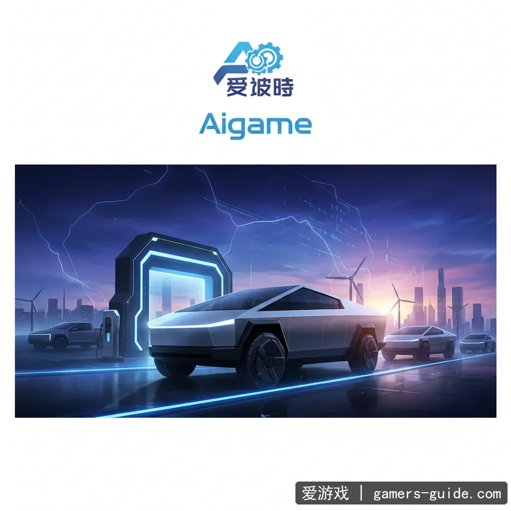 爱游戏 - 特斯拉全新Cybertruck量产版曝光，引发电动皮卡市场新 配图1